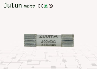 Protection de circuit en céramique à haute tension de fusible de volt 200ma 5x20mm du fusible 500 de porcelaine