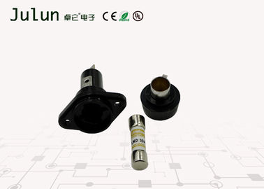 support en céramique en verre de fusible de support électronique de fusible de 10*38mm ignifuge