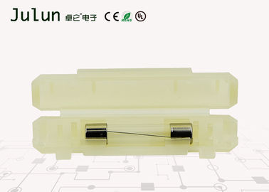 support de fusible de basse tension de 6 * de 30mm, bloc en céramique en verre de fusible pour le fusible de 32v 10a