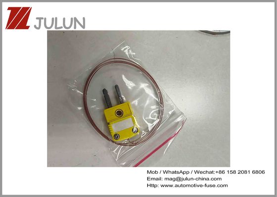 Type jaune connecteur de mesure de la prise de thermocouple d'OMEGA K de la prise SMPW-K-M de prise de fil de la température