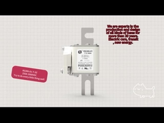 Fusible électrique 400A 690V de circulation routière de batterie d'accumulateurs de vapeur