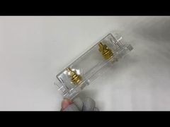 M5 Porteur de fusible automobile en acier inoxydable avec alliage de zinc ABS