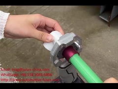 Outils d'alimentation électrique Pipe ferme de raccordement de tuyau machine de soudage de 90 degrés tourner Lithium électrique tuyau d'eau Hig