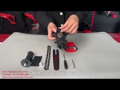 Outils électriques Scie à bois à main unique Scie à chaîne électrique de 8 pouces Moteur double électrique double C