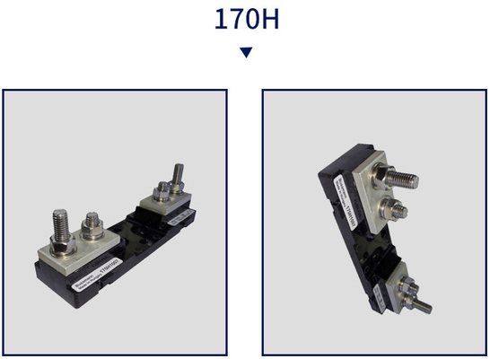 Série standard européenne fondant le support 170H1013 170H1007 de fusible de basse tension