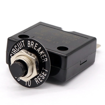 Le disjoncteur manuel de bouton de réinitialisation de 50VDC 5-30A chauffent la protection cassée de route
