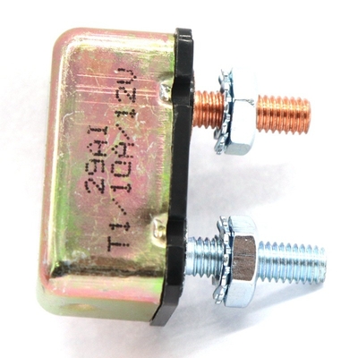 Métal remis à zéro automatique Shell 10-50A de disjoncteur universel du bateau 12V 24V d'automobile