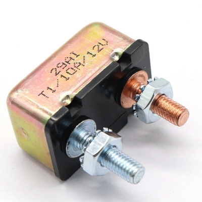 Métal remis à zéro automatique Shell 10-50A de disjoncteur universel du bateau 12V 24V d'automobile