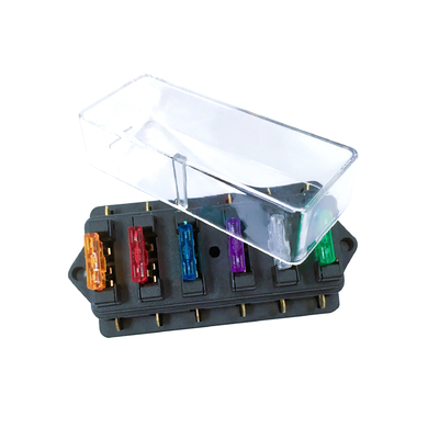 6 le circuit transparent de la boite à fusible rv de prise du cache anti-poussière 6 de manière a modifié