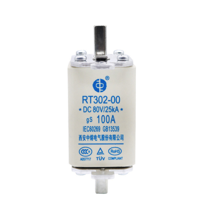 Courant 100/130/200/250A des véhicules à moteur en céramique de fusibles de série de Fractant RT302
