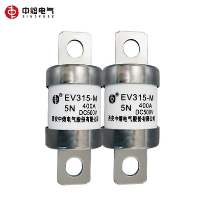 fusible de véhicule électrique de 300A 315A 350A 400A 500A 500VDC pour la pile de remplissage EV-315M-5NB