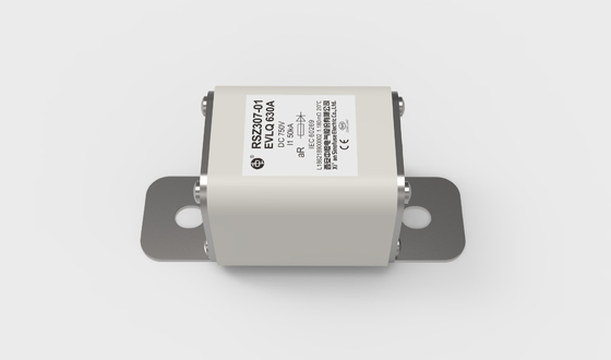 Excellent fusible rapide en céramique RSZ307-01-EVLQ 630A 750VDC de la représentation EV de C.C