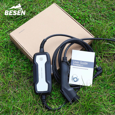 Boîte de recharge portable pour véhicules électriques à courant continu Voiture électrique IEC61851 32A Type1 SAE J1772 Pour Nissan LEAF