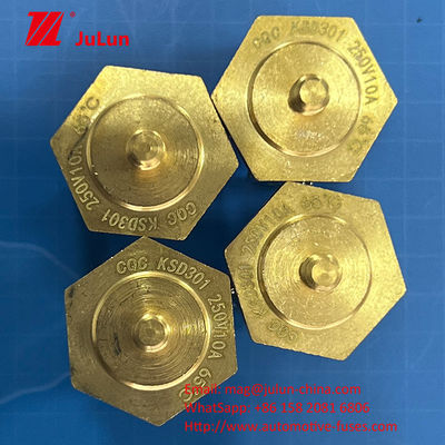 Sensor de température thermistorique à vis à capuche en laiton