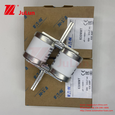 BUSSMAA 690V tension nominale cuivre céramique 630MMT fusibles automobiles 630A M6/M8 Installation