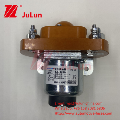 Le contact de courant continu SZJ50A-D SZJ50A MZJ-50A Moteur 12V 24V 60V 72V