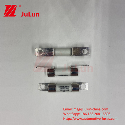 Fuseaux céramiques automobiles 10A 15A 750VDC Fuseaux céramiques pour véhicules 25A 30A 40A 50A Utilisés pour le chargeur de voiture électrique