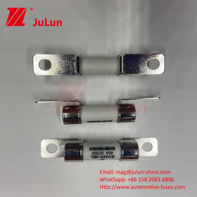 ISO8820 Fuses à boulons en céramique automobile 30A 40A 50A 750VDC 10*38mm EV325