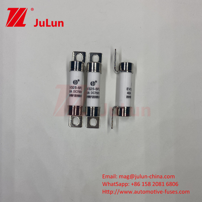 Assemblage de fusible boulonné pour véhicule électrique Conforme stockage d'énergie EV fusible 40A Caractéristiques Construction boulonnée spécifiquement