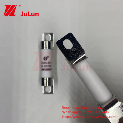 10A-50A Fuses automobiles à boulons en céramique avec capacité de rupture 20KA GB/T31465 30A 40A 50A 750VDC 14*51mm EV325