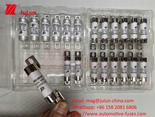 Fuses automobiles en céramique S avec monture de boulon 750VDC 20X46mm RS308 100A 63A