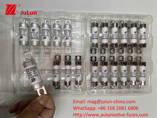 63A RS308 HB Fuseur à boulonnage 80A 10A 15A 40A Fuses céramiques automobiles avec boulonnage