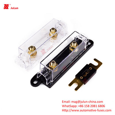 ANS/MIDI Petit porte-fusibles haut de gamme, réinitialisation manuelle du véhicule électrique 30A-500A Nylon plastique un/interrupteur bipolaire 32V