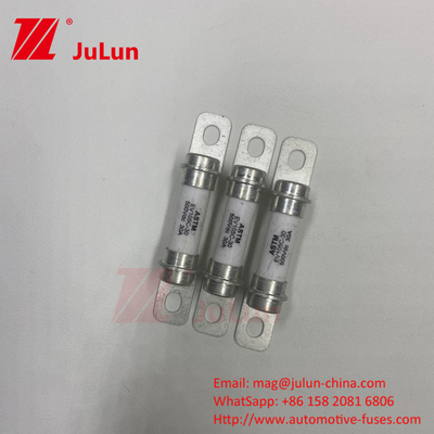 30A 20A Tubes céramiques M6 Boulons de type 15A Fuseau de véhicule électrique Véhicule électrique 500VDC ESS Fuseau céramique