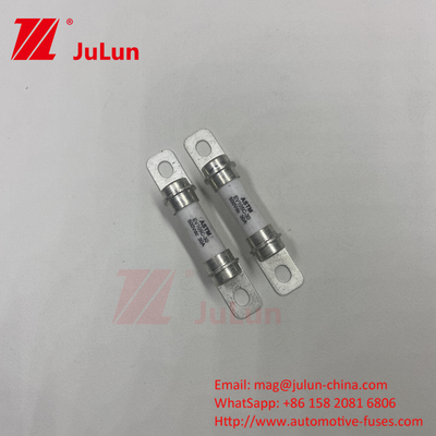 Fuseau rapide boulonné 500VDC 5A 15A 30A 40A 10A 20A Système de conversion de puissance en céramique entraîne le fusible du système d'alimentation