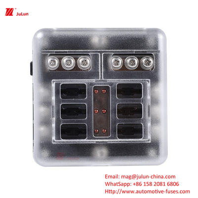 ANS/MIDI 30A-500A Disjoncteur manuel de réinitialisation pour boîtier en plastique/nylon automobile