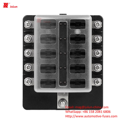 ANS/MIDI 30A-500A Petit porteuse de fusible de contact en cuivre répond à la norme UL de l'UE