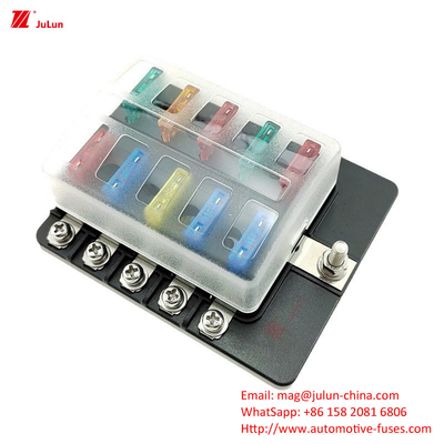 ANS/MIDI 30A-500A Petit porteuse de fusible de contact en cuivre répond à la norme UL de l'UE