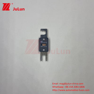 EV320-5X tuyau extérieur en sable de quartz 6kA DC EV Fuseau de véhicule électrique 125A 70VDC Boulonnage