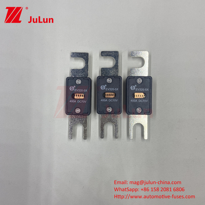 Type de boulon M6 Voiture électrique 70VDC Véhicule à énergie nouvelle Véhicule électrique fusible 200A EV320 5C