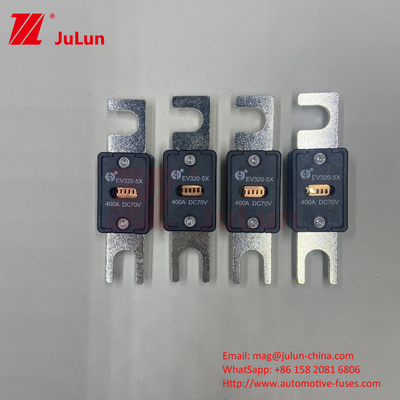 Év320-5X-80A 70VDC Fuseau céramique noir pour véhicules électriques pour les applications automobiles
