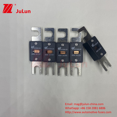 EV320-5C-100A-N 70VDC vis dans M6 M8 type de montage lames de voiture fusibles 80-500 ampères maintenir la stabilité