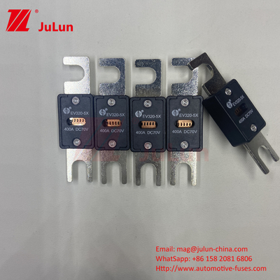 EV320-5C-225A-N 70VDC Logo personnalisé Lampe automobile Fuseaux à vis encastrant M6 M8 cuivre 80A-500A