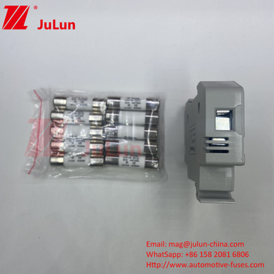 10A-63A Fuseau photovoltaïque pour l'installation solaire photovoltaïque 32A 10X38mm 1000V DC Din Rail Fuseau avec lumière pour le système solaire