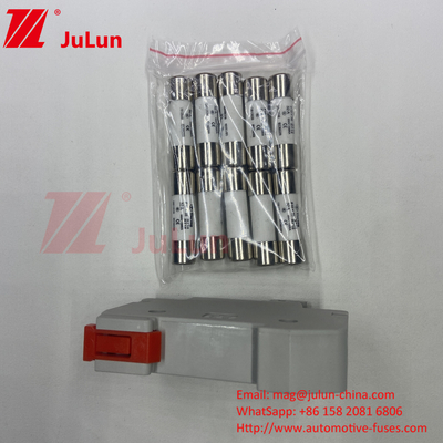 Fuseau photovoltaïque / porte-fuseau solaire Din Rail pour onduleur 1500VDC 1000VDC 500VDC 10A-63A 30kA