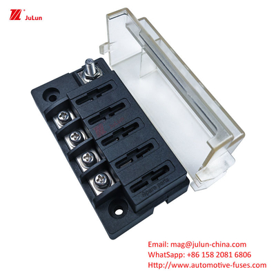 Parties de véhicules lourds 30A-500A Voltage nominal 32V Boîte à fusibles de protection de circuit pour maisons à moteur électrique