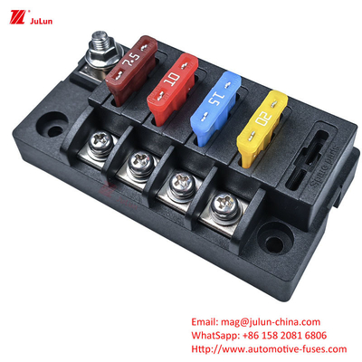 Parties de véhicules lourds 30A-500A Voltage nominal 32V Boîte à fusibles de protection de circuit pour maisons à moteur électrique