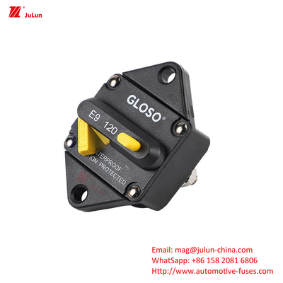 Protection des circuits électroniques automobiles avec boîte à fusibles multi-directionnelle à lumière LED SBH-6PD vis 30A-500A à deux pôles 32V manuelle