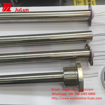 Tubes de chauffage électriques à anneau en aluminium coulé Tubes doubles à chaleur indirecte Certifié ISO9001/CE