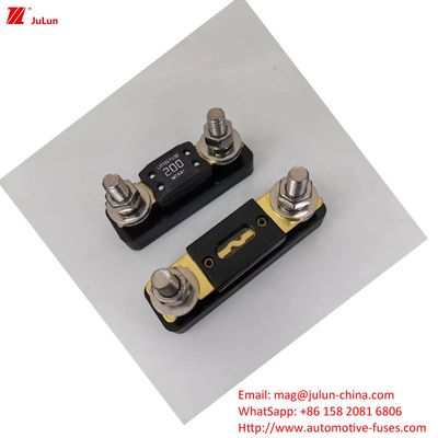 Eu UL Détecteur de circuit de l'amplificateur à réinitialisation manuelle 30A-500A32V Porteur de fusible automobile