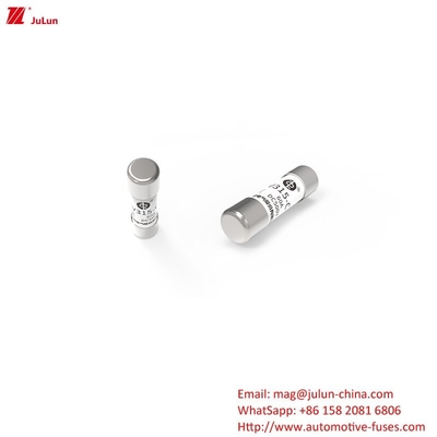 Fuses pour véhicules électriques 10a-60a Fuses à tubes circulaires pour véhicules routiers