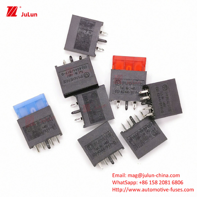 ANS / MIDI Disjoncteur de redémarrage manuel pour moto EU UL 32V 30A-500A Porteur de fusible automobile en cuivre