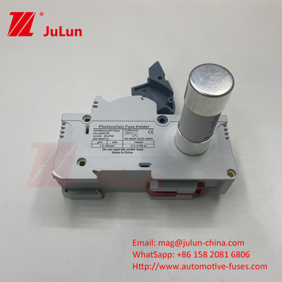 Fuseau photovoltaïque solaire pour photovoltaïque DC1000V 10X38 Porteur de fusible en céramique avec commutateur isolant 10X