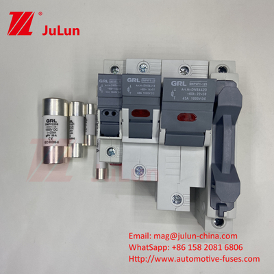 Vente Mezeen 1P 10x38mm PV DC 1000V 32A Fuse et porte-fuse pour la protection du système solaire OEM disponible