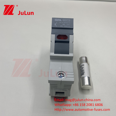 SeanRo Solar PV Din Rail détenteur de fusible pour le raccordement de fusible 10*38mm 1000V 15ampère DC fusible 25A