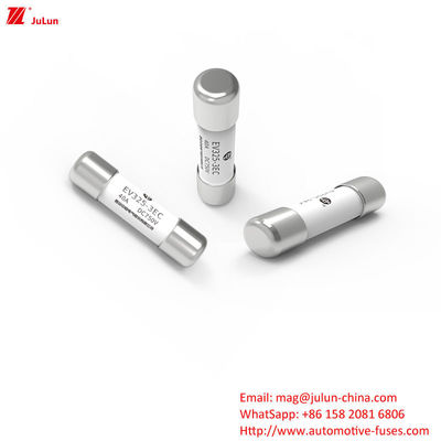 Fuseau moyen 15A-50A Fuseau moyen vis EV325-3EC DC750V 20KA avec drapeau indiquant le courant nominal